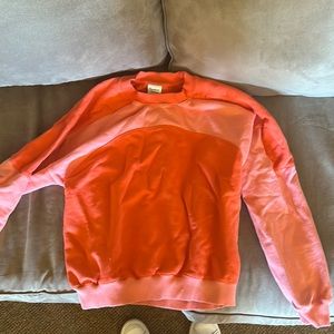 Outdoor Voices Sweatshirt- terry sweatshirt organic cotton terry